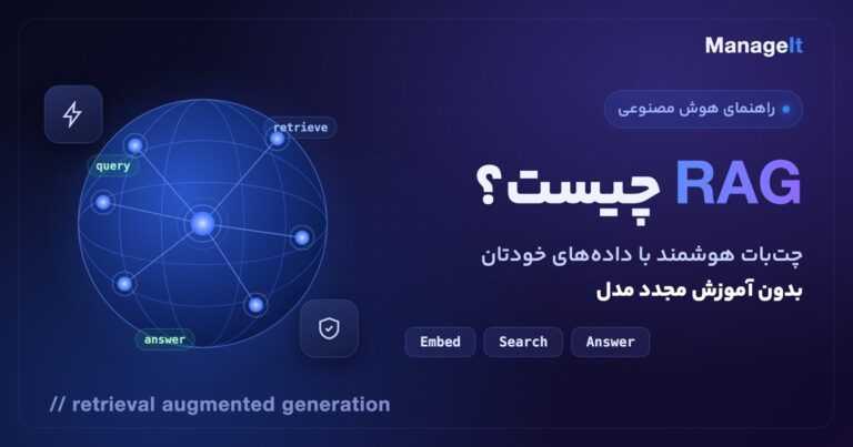 RAG چیست — چت‌بات هوش مصنوعی با اسناد و داده‌های سازمانی